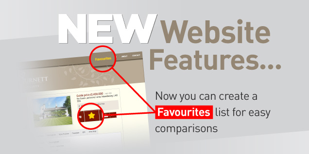 Our site has a new favourites feature